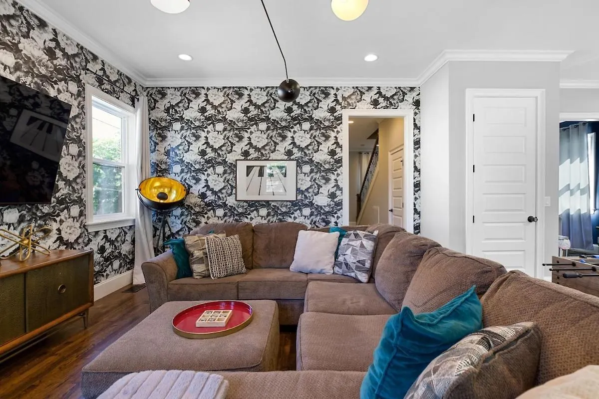 5 Mins To Downtown - Big Luxury House - 7 Beds Villa Nashville 0*,  United States