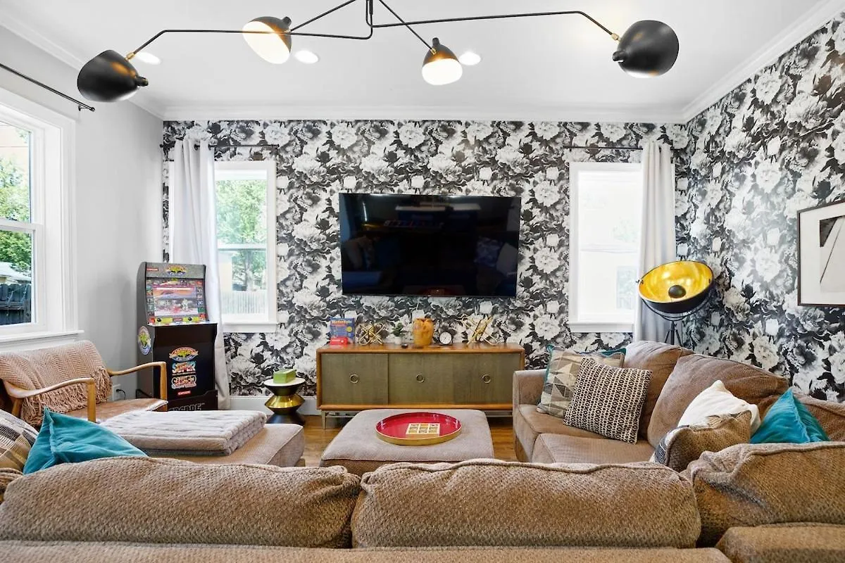 5 Mins To Downtown - Big Luxury House - 7 Beds Villa Nashville 0*,
