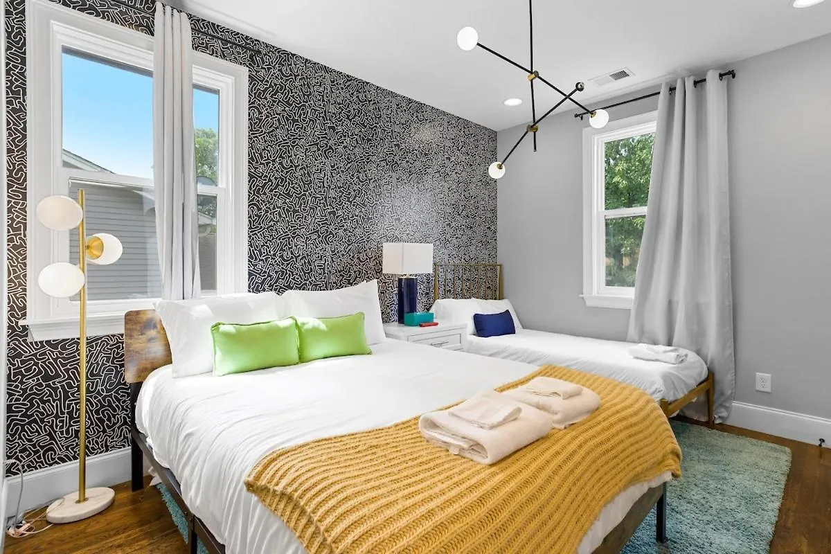 5 Mins To Downtown - Big Luxury House - 7 Beds Villa Nashville 0*,